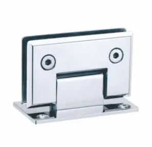 Balama perete sticla cu talpa intreaga 