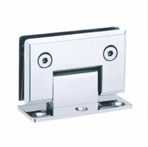 Balama perete-sticla cu jumatate din talpa