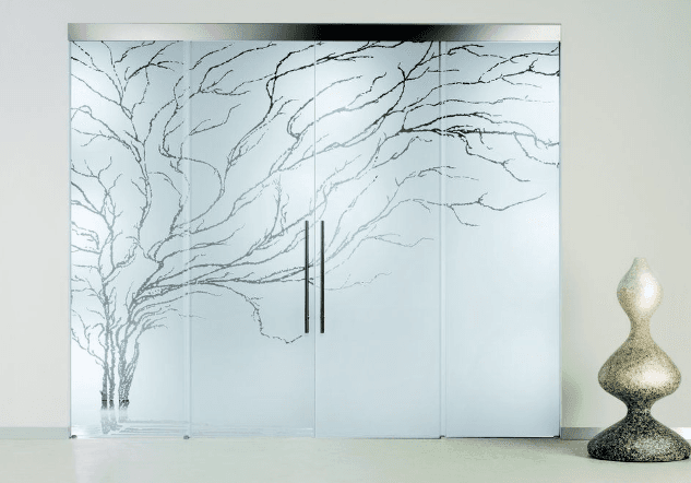 Balamale pentru usi batante din sticla fara toc